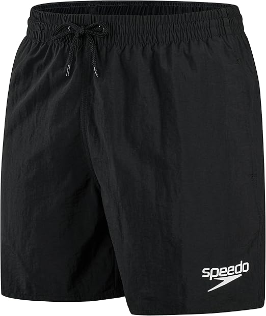 Speedo Essentials 16" Watershorts Mens Swim Shorts Black (M)