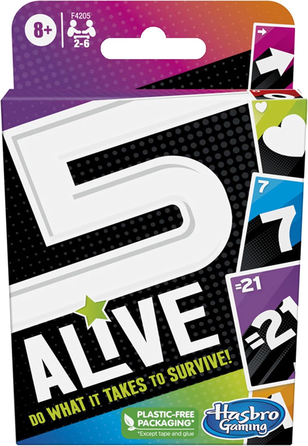Hasbro Five Alive Card Game