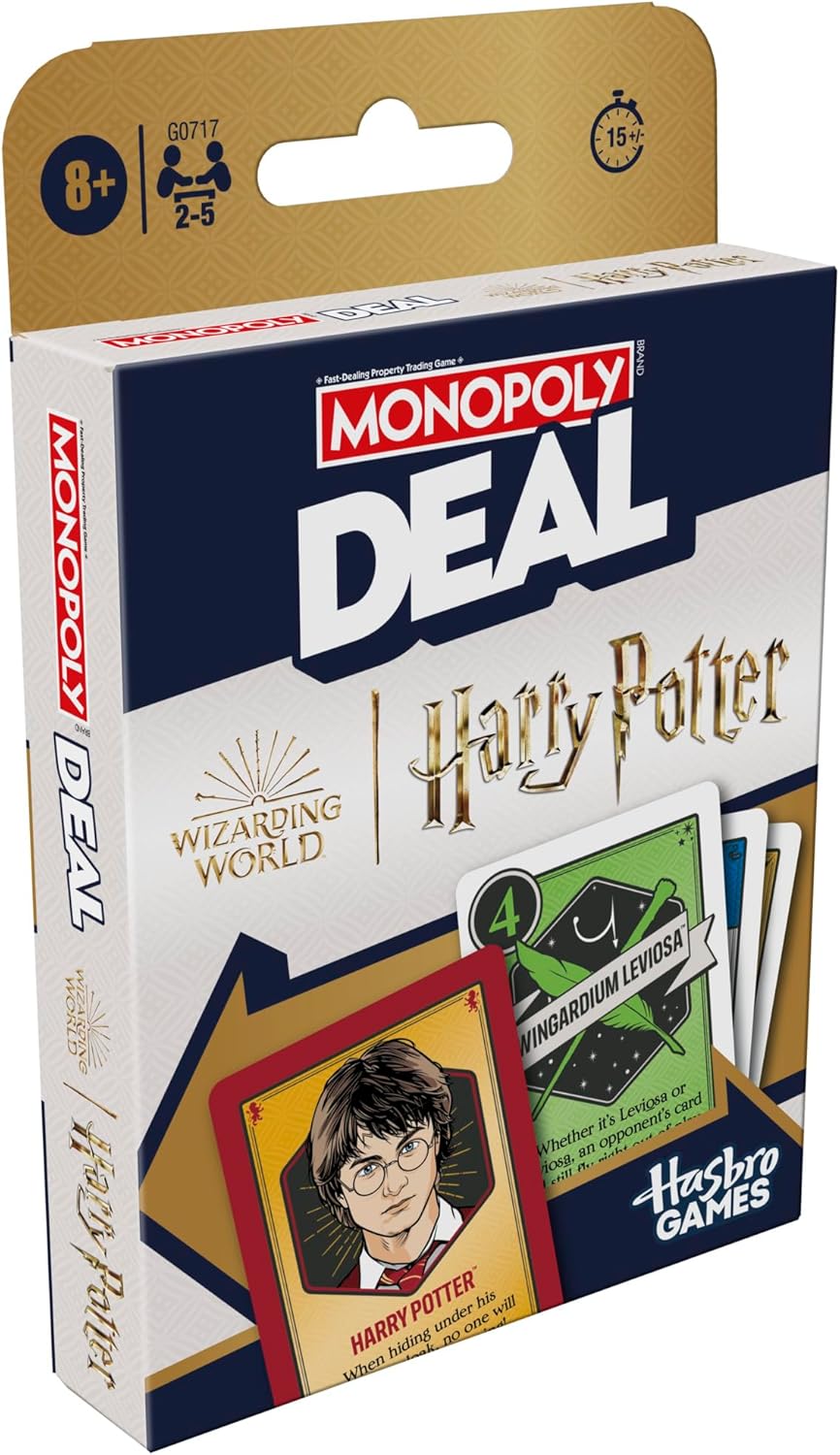 Hasbro Monopoly Deal Harry Potter Card Game