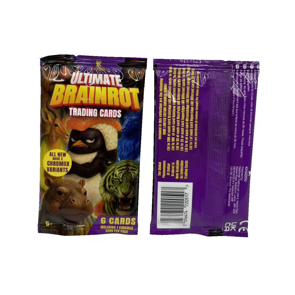 Italian Brainrot Wave 2 Ultimate Trading Cards Pack (6pk)