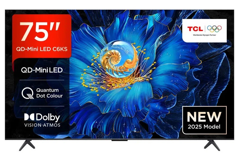 TCL C6KS 75" 4K Ultra HD Mini LED Smart Google TV