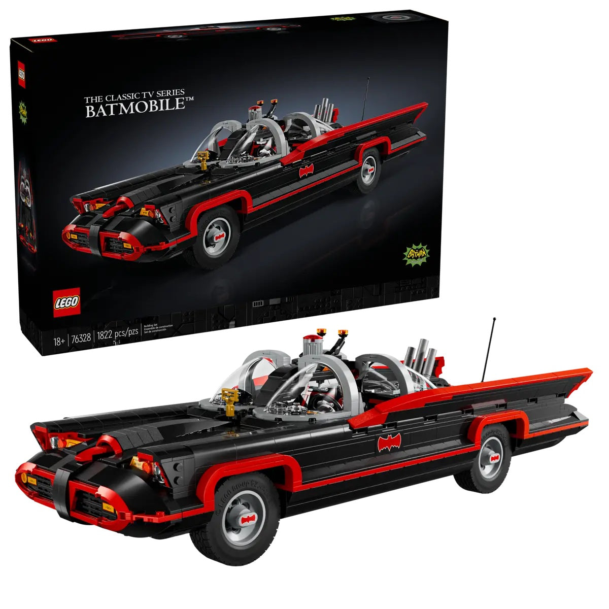 LEGO DC Super Heroes Batman: The Classic TV Series Batmobile