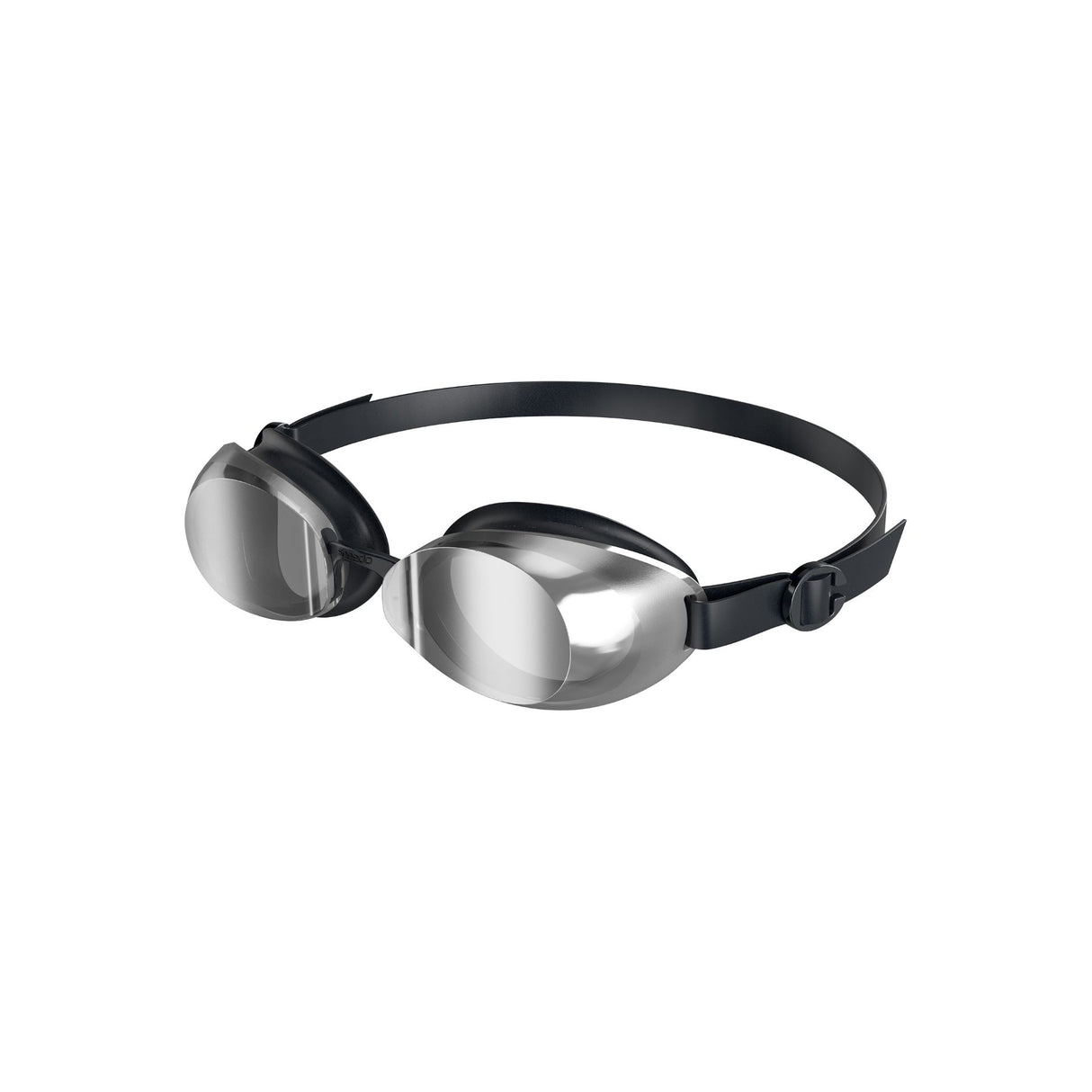 Speedo Jet 2.0 Mirror Swimming Goggles Black/Chrome