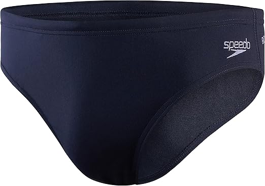 Speedo Endurance+ 7cm Mens Swim Briefs 34" Navy Blue