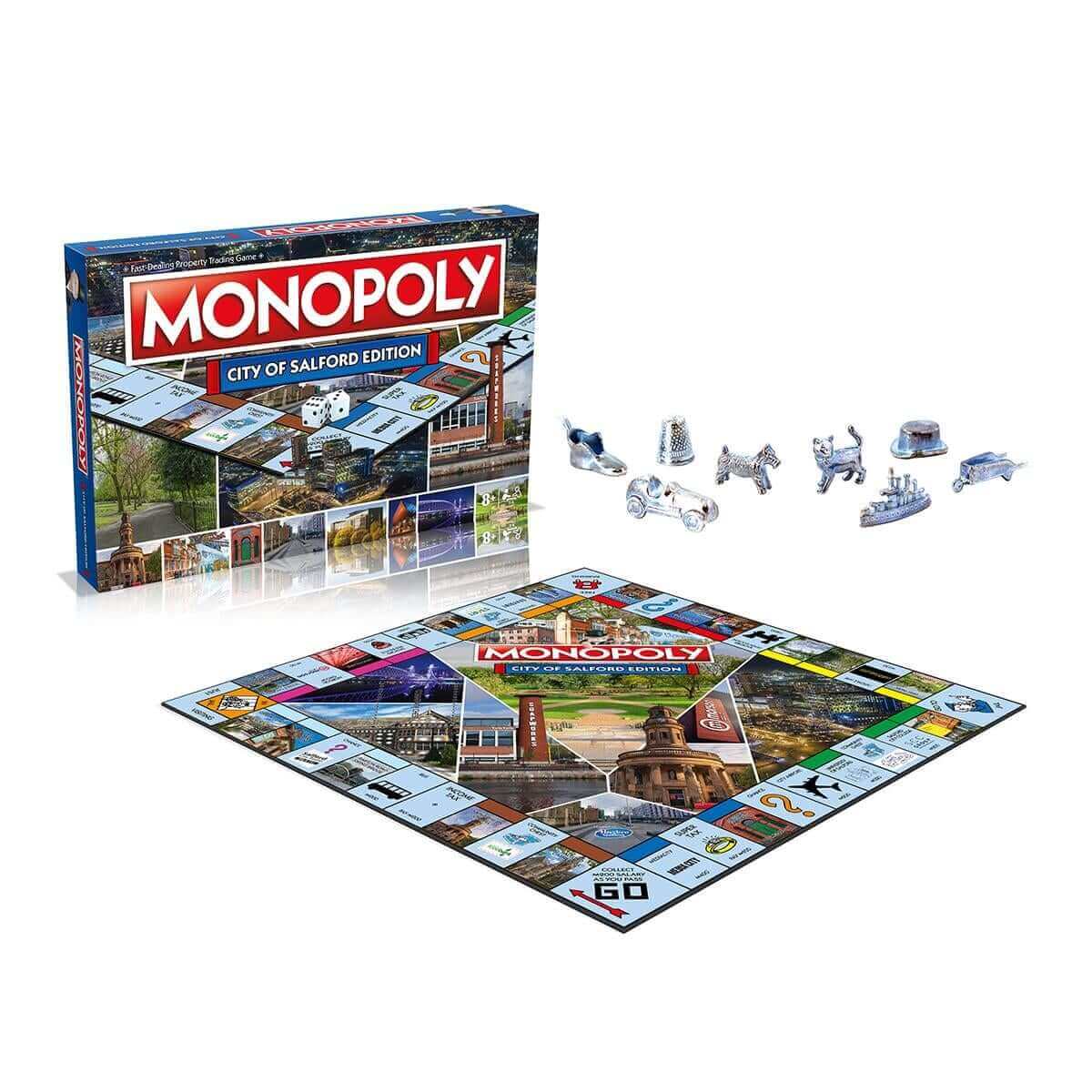 Winning Moves Monopoly Community: Salford Board Game