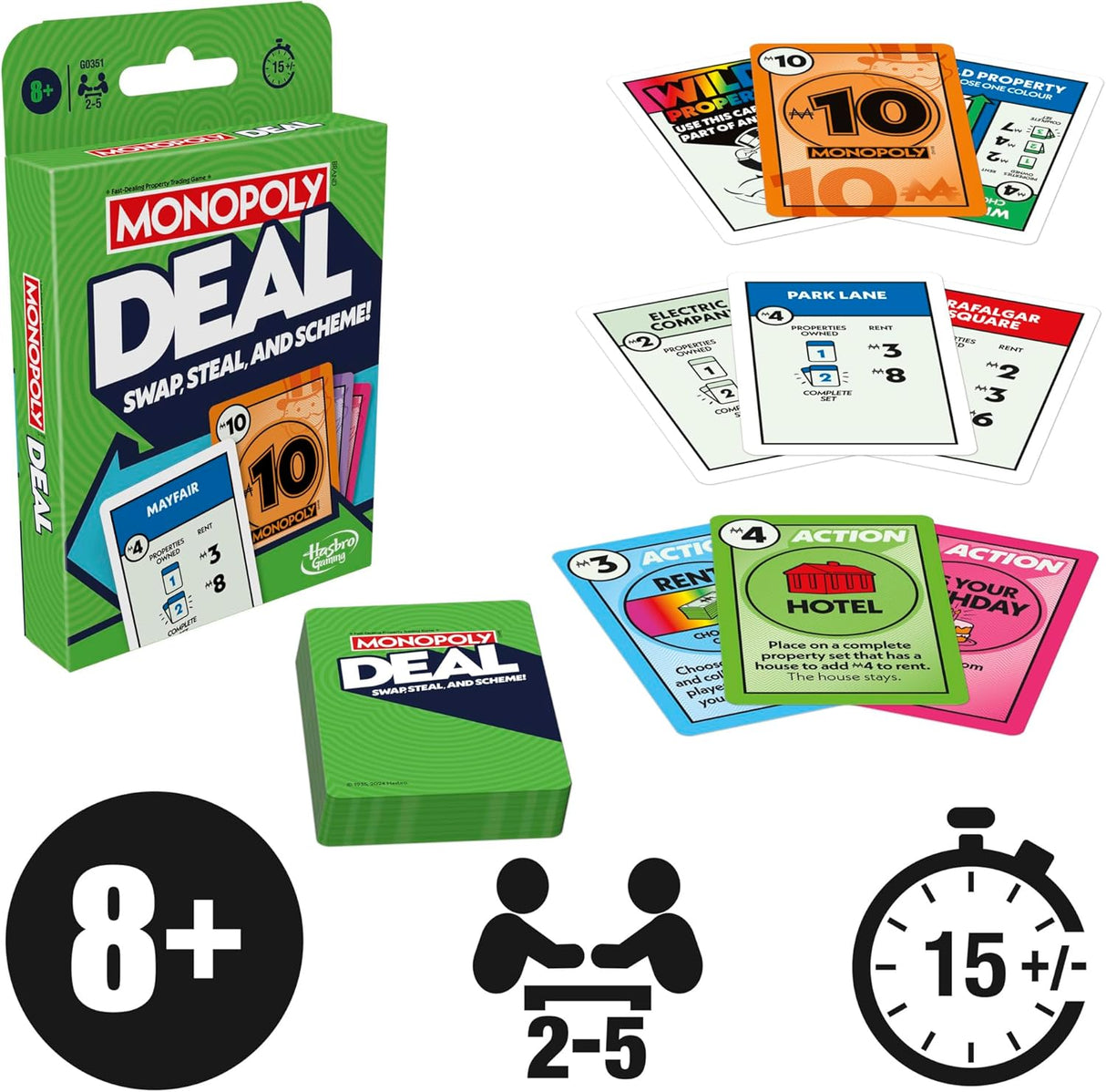 Hasbro Monopoly Deal Card Game