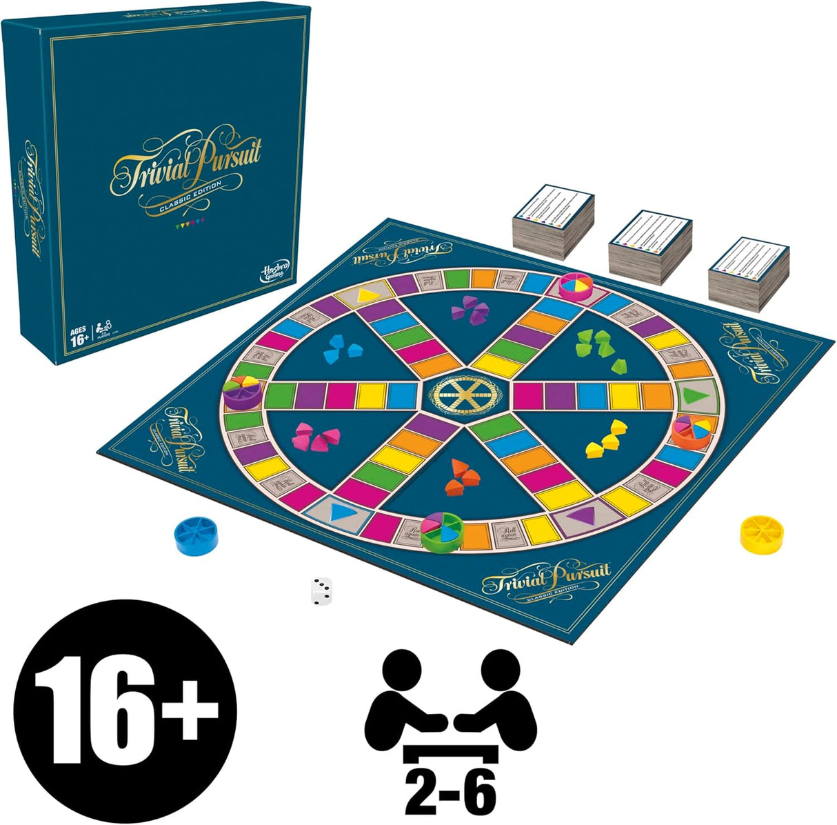 Hasbro Trivial Pursuit Classic Board Game