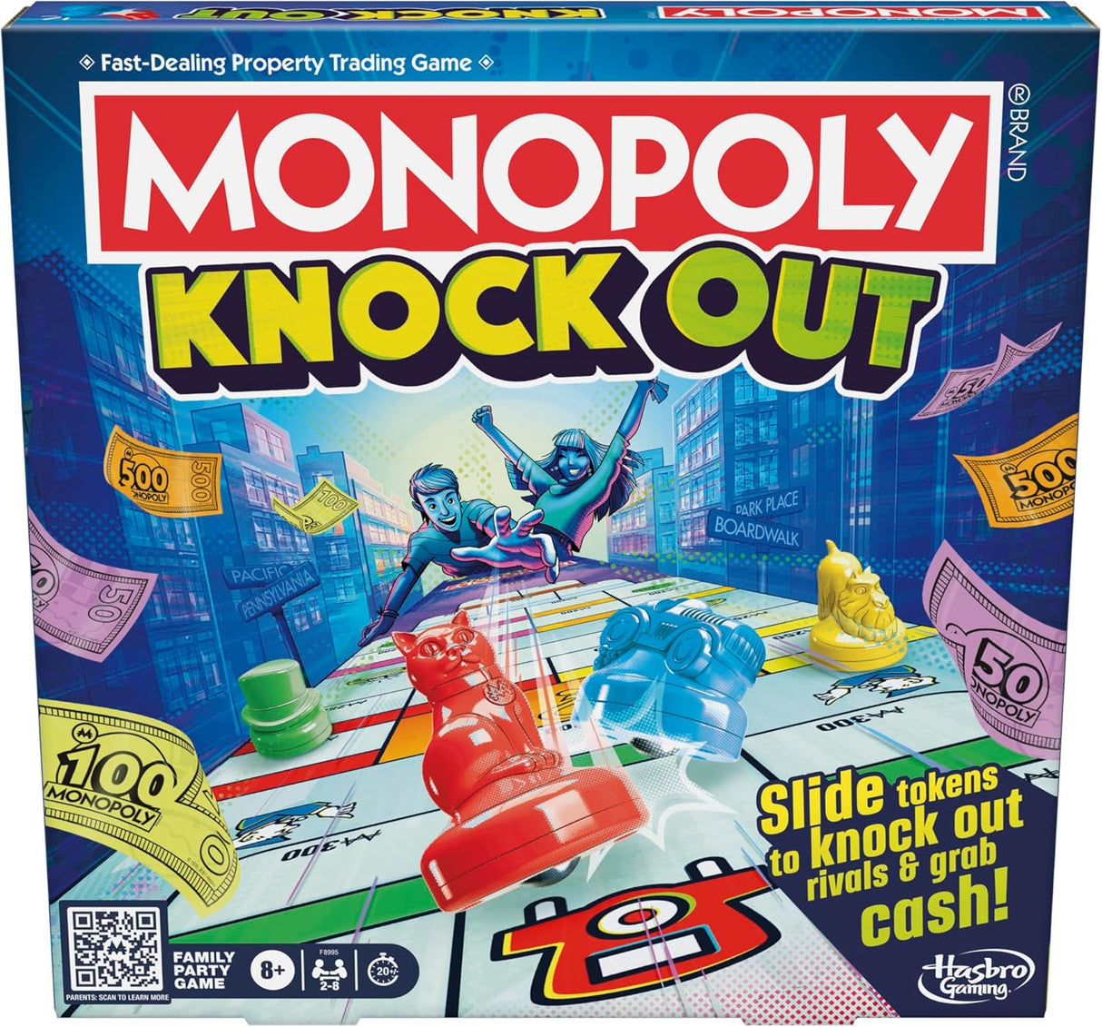 Hasbro Monopoly Knockout Board Game