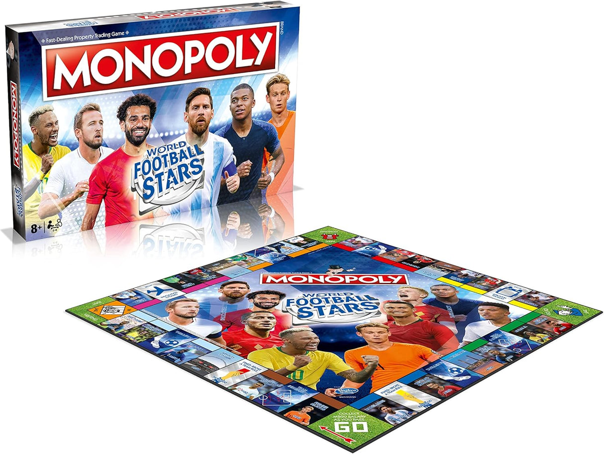 Winning Moves Monopoly World Football Stars Board Game