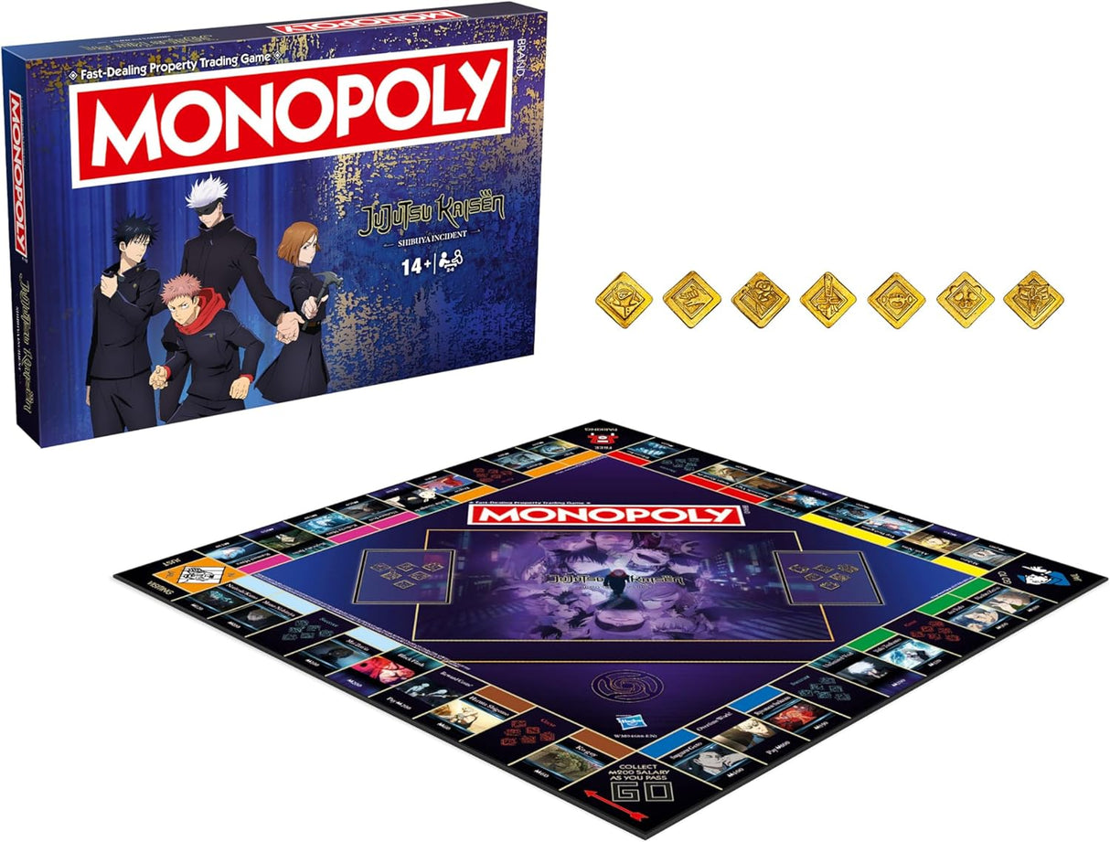 Winning Moves Monopoly Specials: Jujutsu Kaisen Board Game