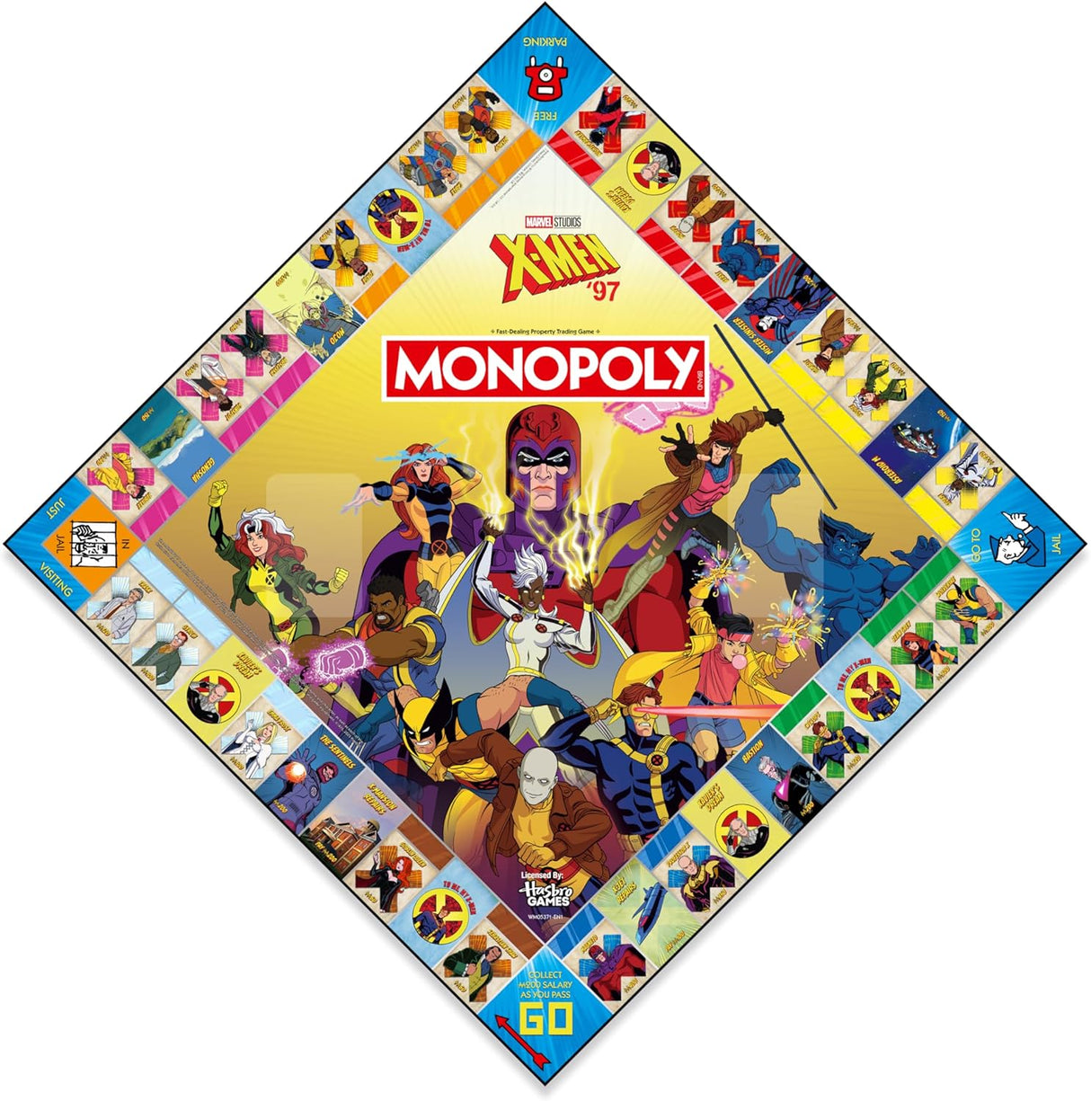 Winning Moves Monopoly X-Men 97 Board Game