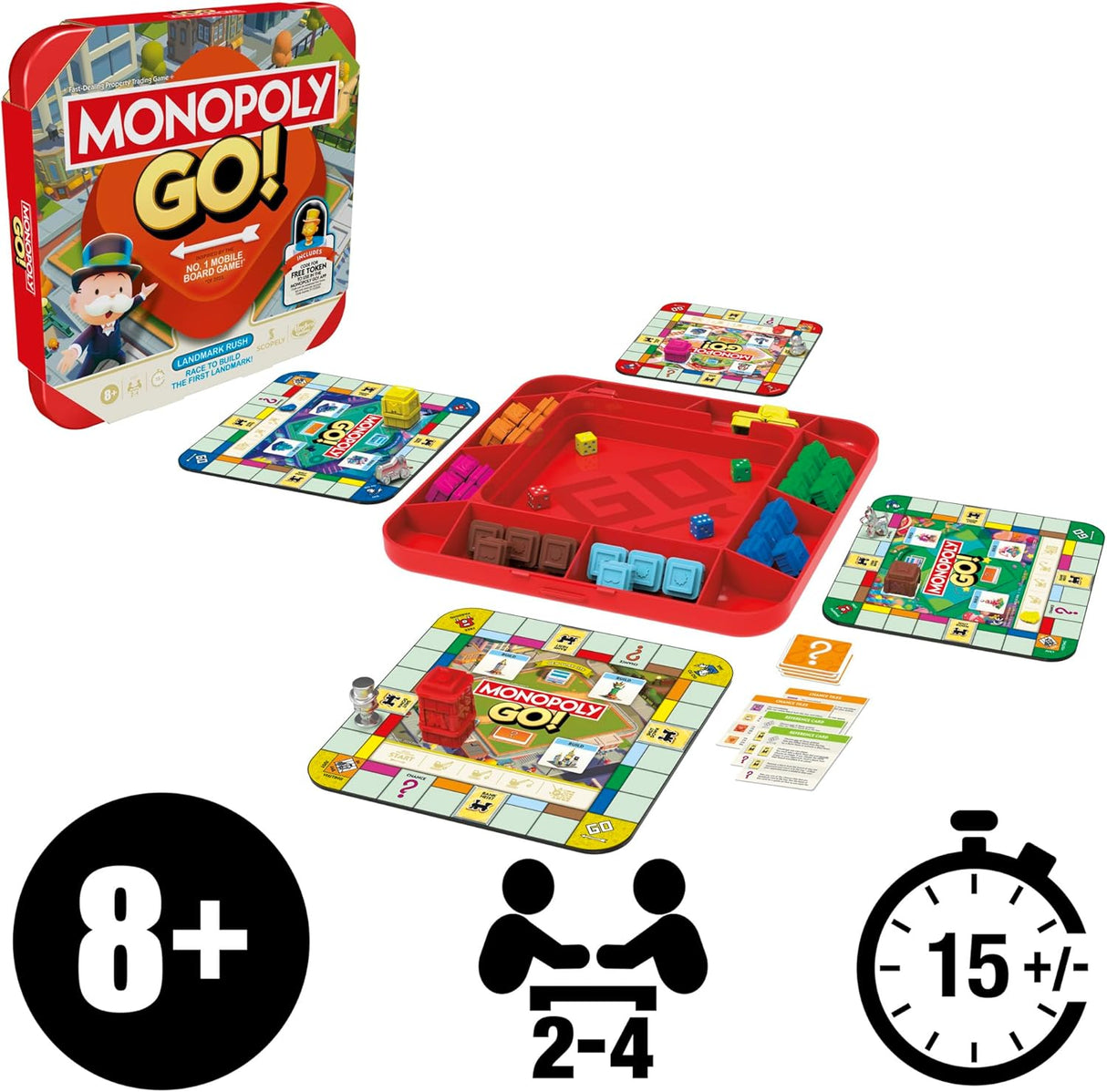 Hasbro Monopoly Go Board Game