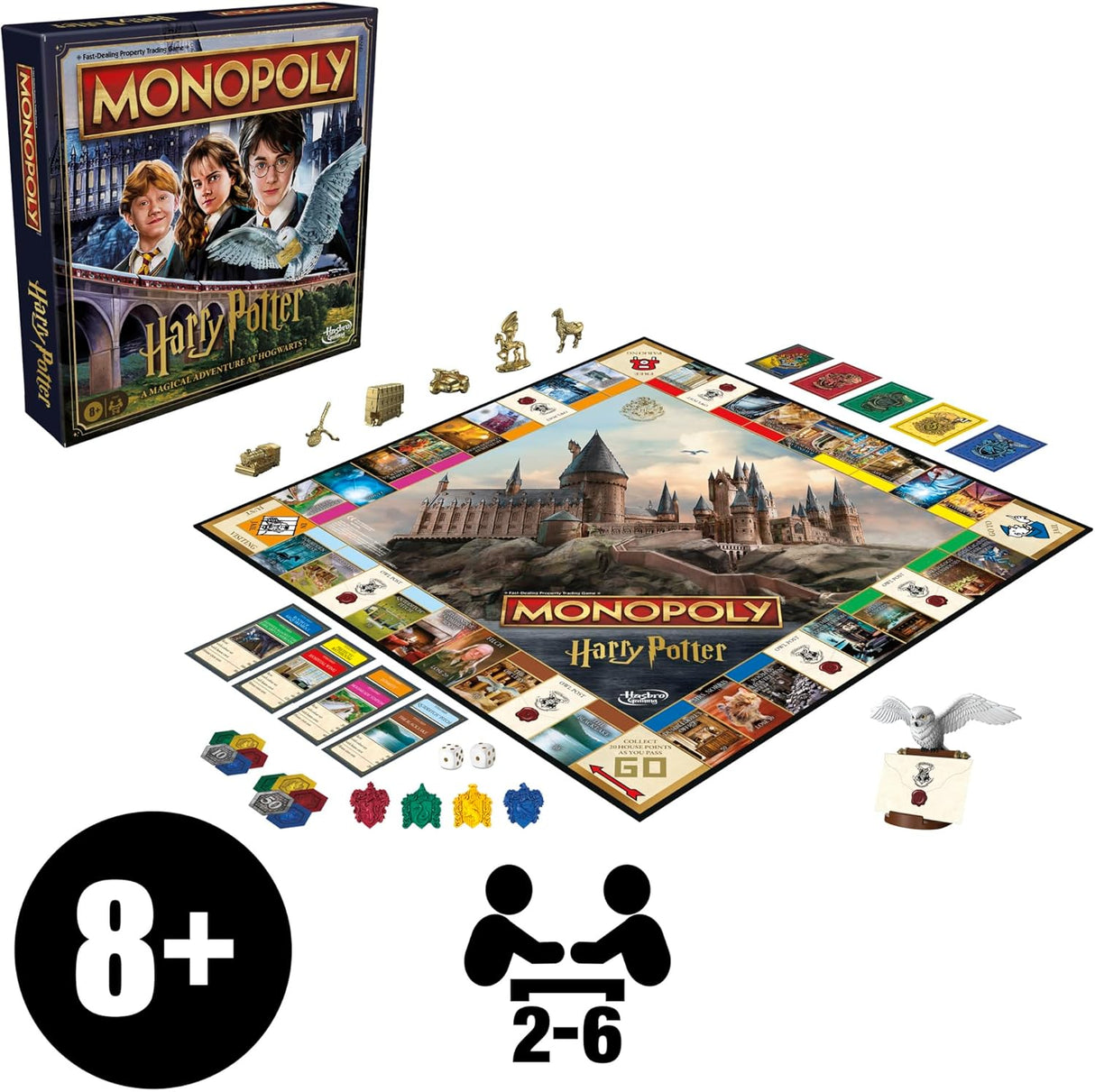 Hasbro Monopoly Harry Potter Board Game