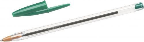 BIC Cristal Original Ballpoint Pen 1.0mm Tip Green (50pk)