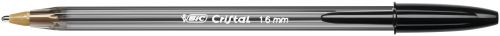 BIC Cristal Original Ballpoint Pen 1.6mm Tip Black (50pk)