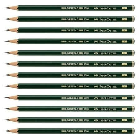 Faber-Castell Art & Graphic 9000 Graphite Pencil (Assorted Grades)