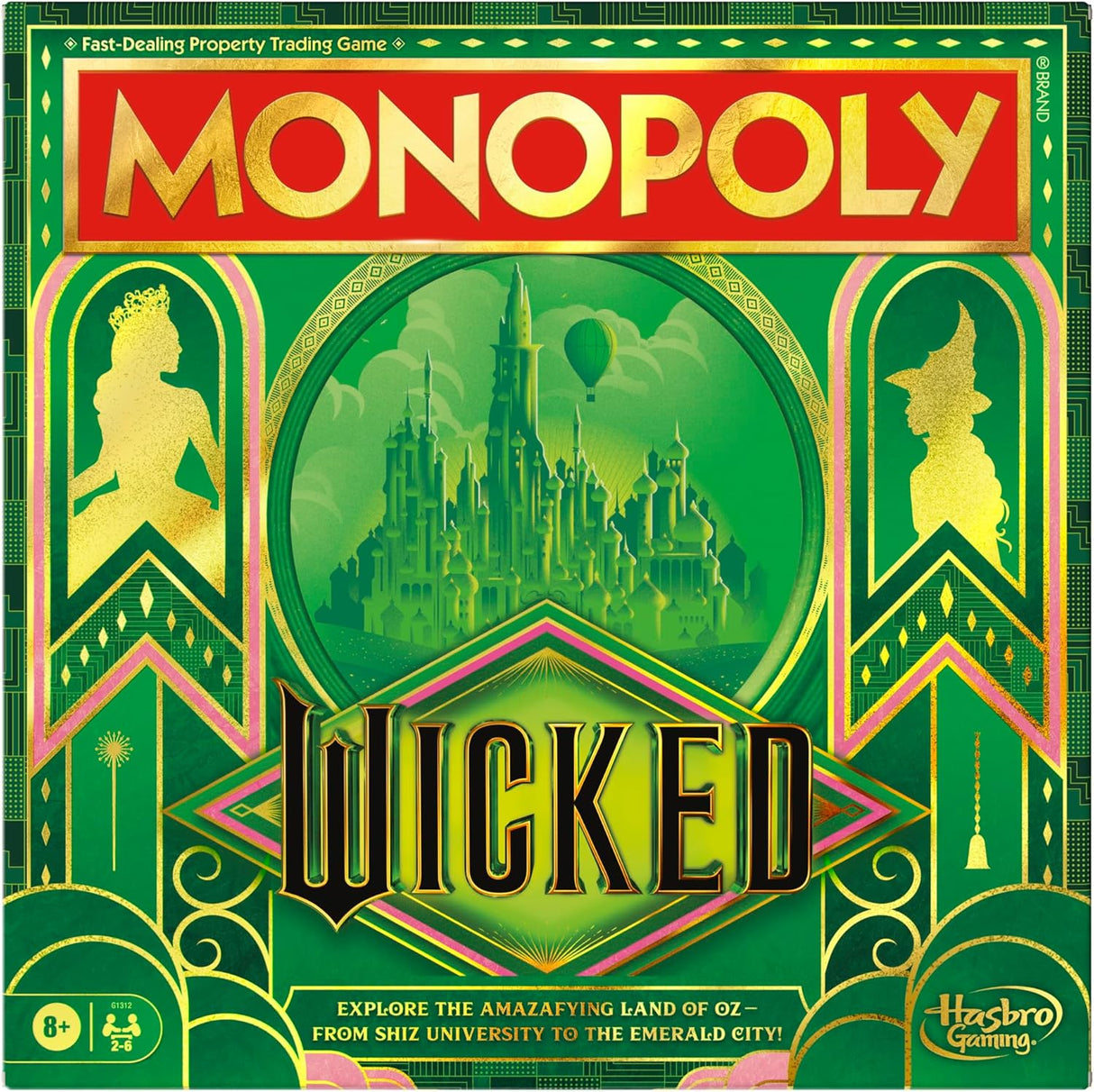 Hasbro Monopoly Wicked Board Game