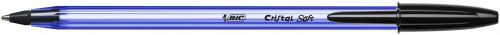 BIC Cristal Soft Ballpoint Pen 1.2mm Tip Black (50pk)