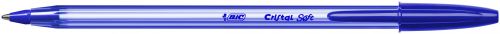 BIC Cristal Soft Ballpoint Pen 1.2mm Tip Blue (50pk)