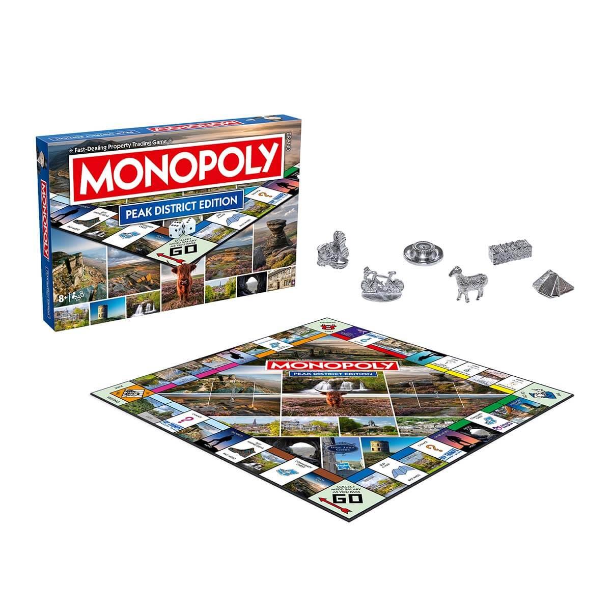 Winning Moves Monopoly Community: Peak District Board Game