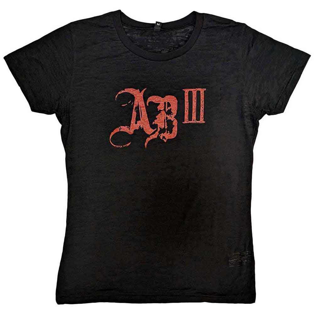 Alter Bridge Ladies T-Shirt AB III Red Logo Black (L)