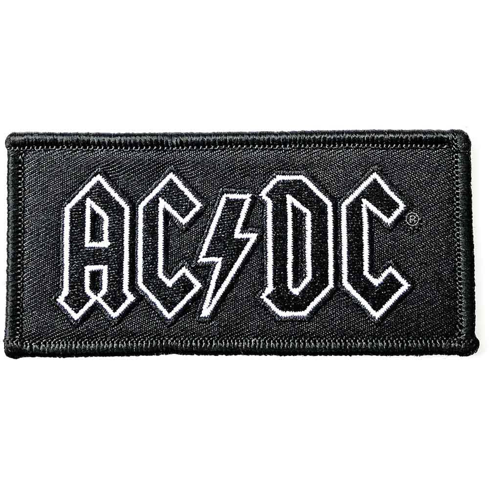 AC/DC Standard Iron-On Patch Logo (Embroidered)