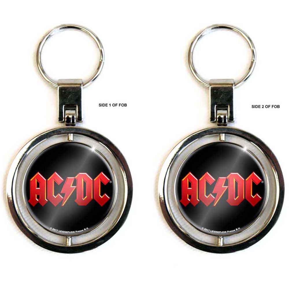 AC/DC Premium Key-Chain: Logo (Spinner)