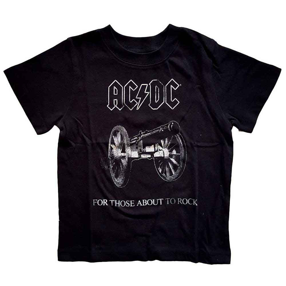 AC/DC Kids T-Shirt Black About to Rock (2yrs)