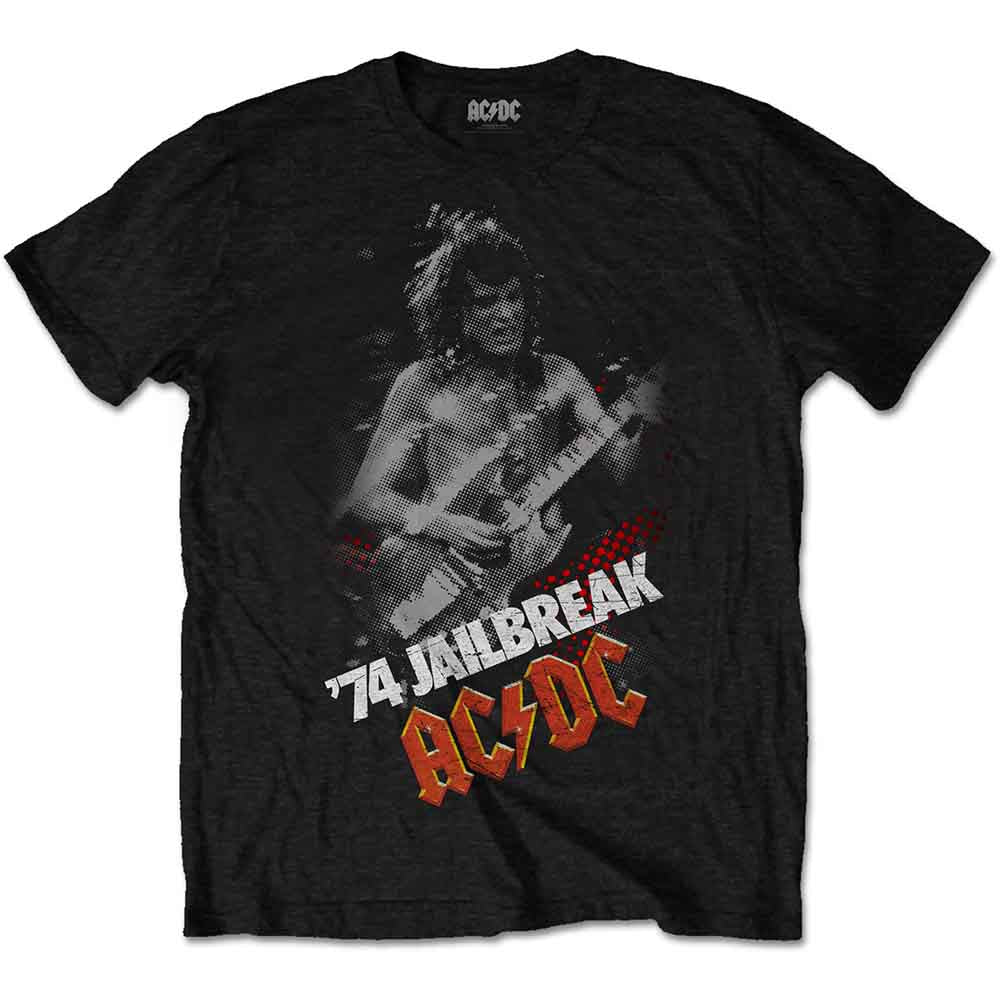 AC/DC Unisex T-Shirt Black Jailbreak (XXL)