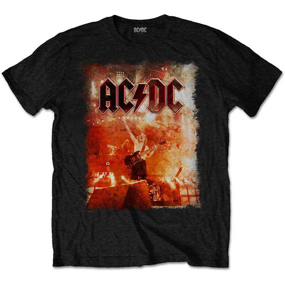 AC/DC Unisex T-Shirt Live Canons Black (M)