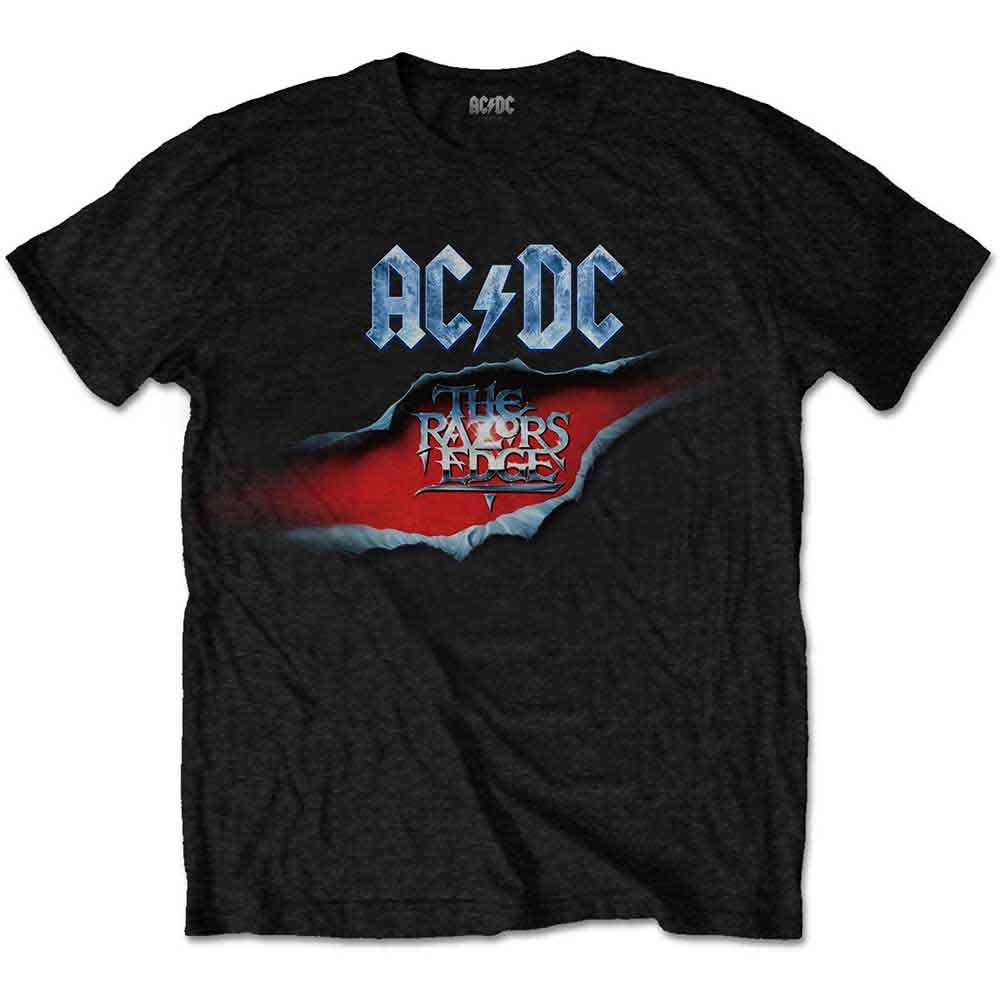 AC/DC Unisex T-Shirt The Razors Edge Black (S)
