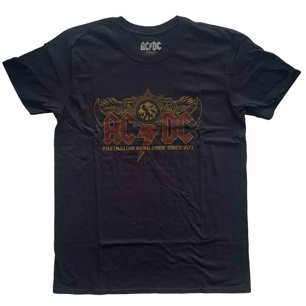 AC/DC Unisex T-Shirt Oz Rock Black (XL)