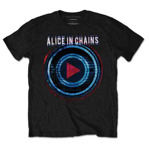 Alice In Chains Unisex T-Shirt Black Played (S)