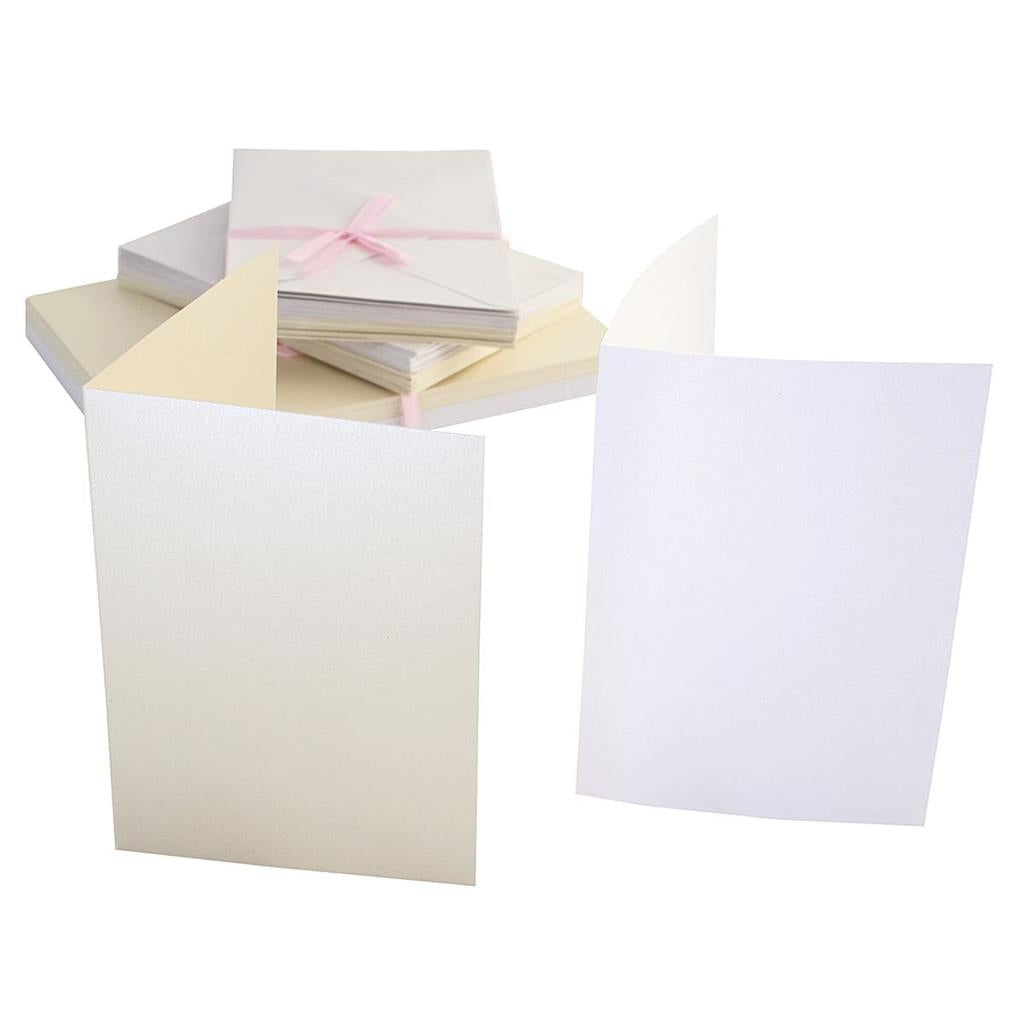 Anita's Cards & Envelopes A6 240gsm Timeless Pearlescent (50pk)