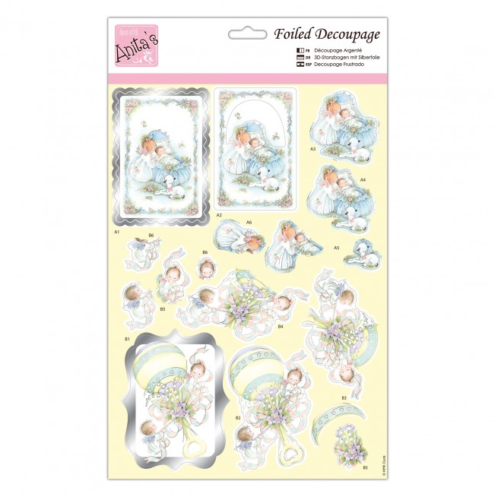 Anita's Foiled Decoupage - Baby Bliss