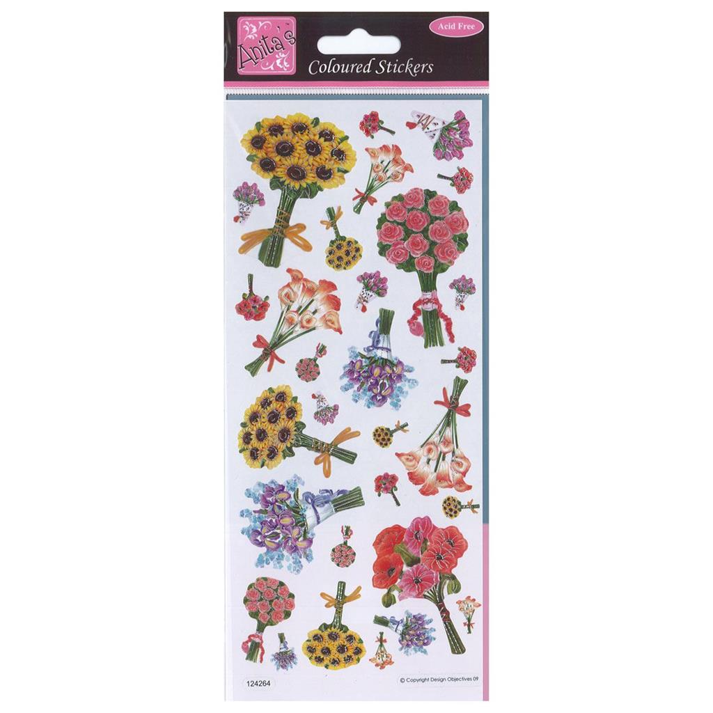 Anita's Coloured Stickers - Country Bunches