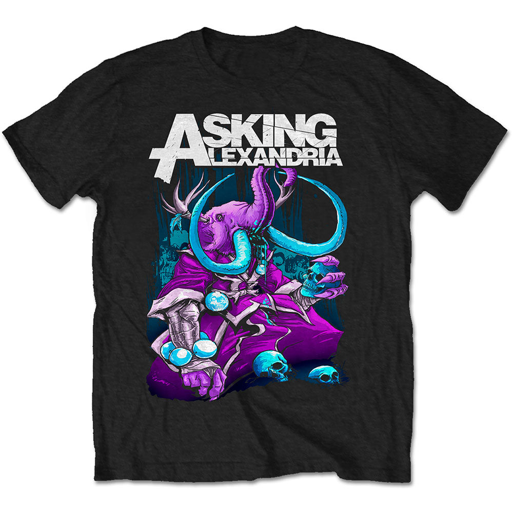 Asking Alexandria Men's T-Shirt Black Devour (XL)