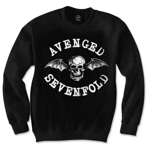 Avenged Sevenfold Men's Sweatshirt Death Bat (L)