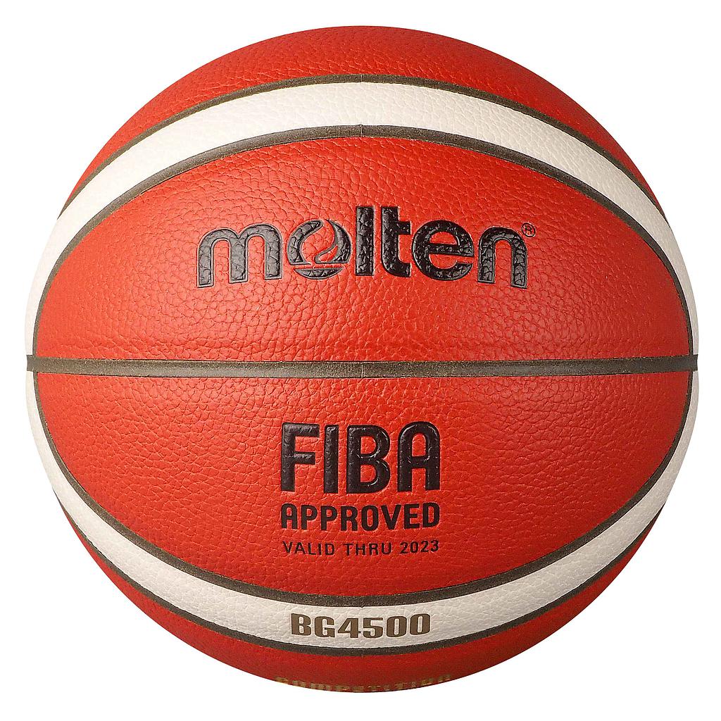 Molten BG4500 Premium Composite Basketball - Tan/White (Size 6)