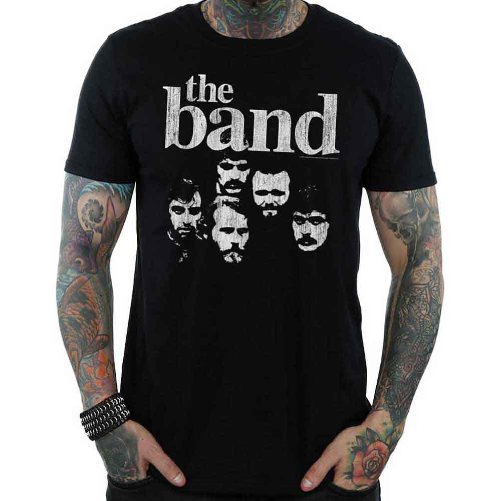 The Band Men's T-Shirt Heads Black (M)