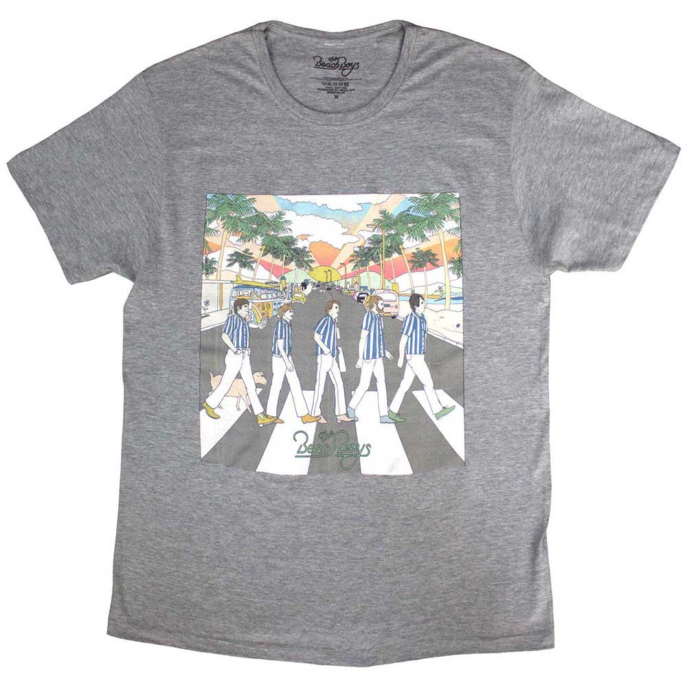 The Beach Boys Unisex T-Shirt Pet Sounds Crossing Grey (M)