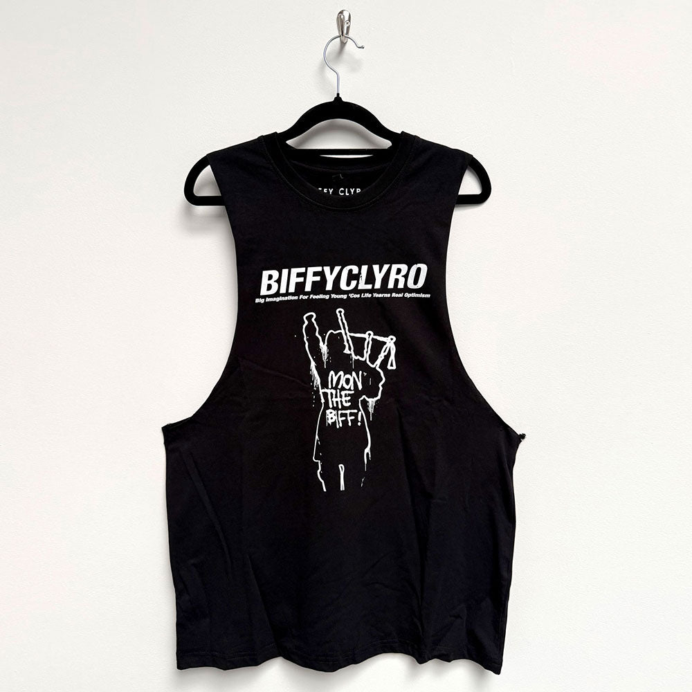 Biffy Clyro Unisex Vest T-Shirt Big Imagination Black (S)