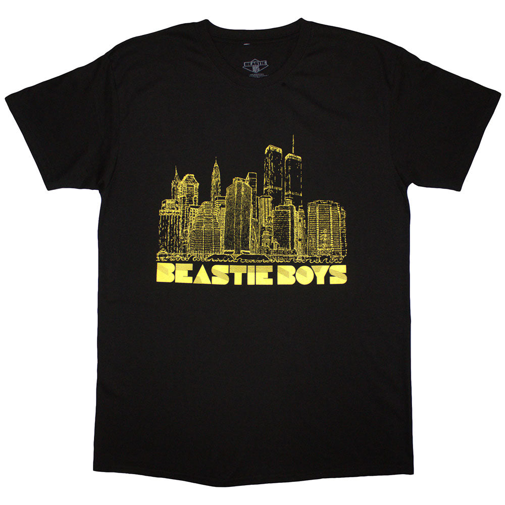 The Beastie Boys Unisex T-Shirt NYC Skyline Black (XL)