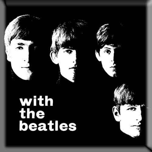 The Beatles Fridge Magnet With The Beatles