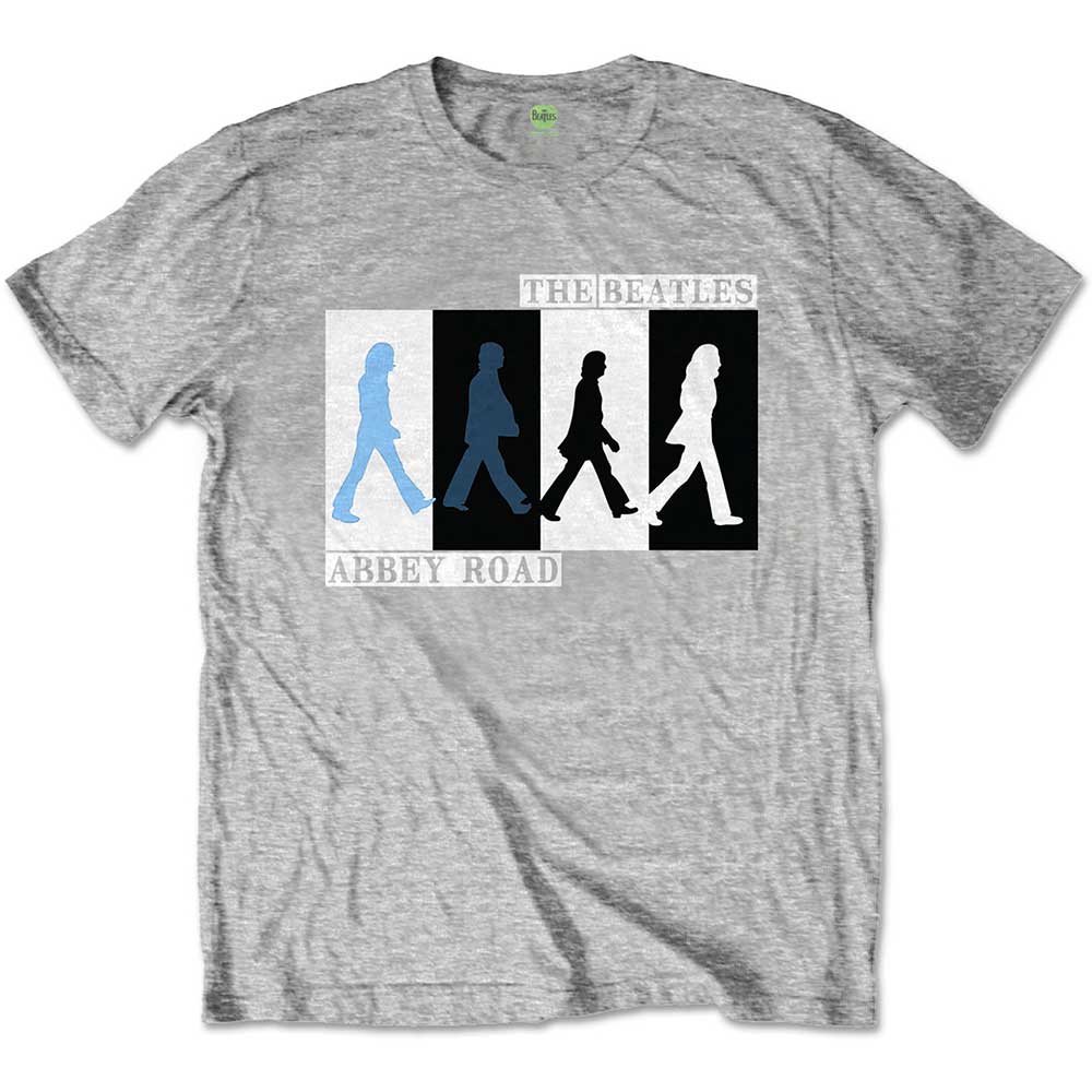 The Beatles Kid's T-Shirt Abbey Road Colours Crossing Grey (3-4yrs)