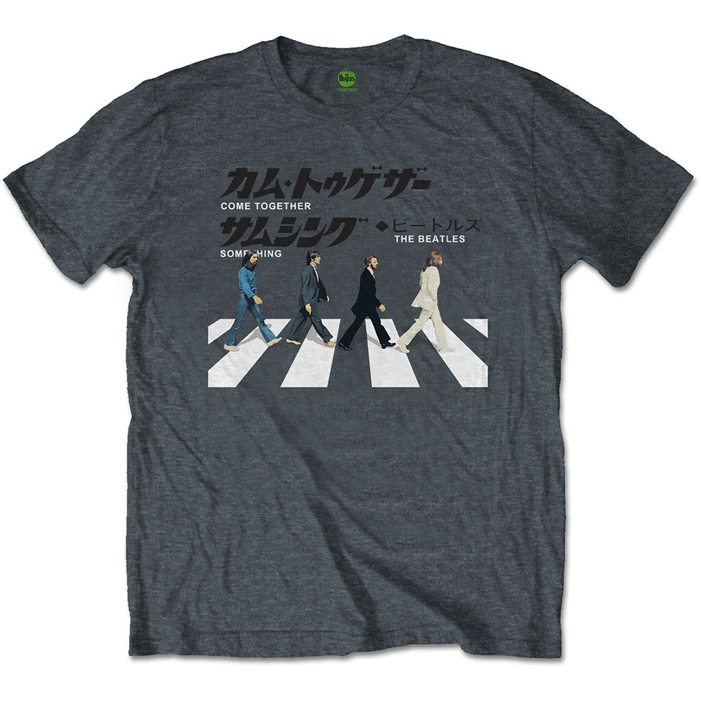 The Beatles Unisex T-Shirt Abbey Road Japanese Grey (XL)