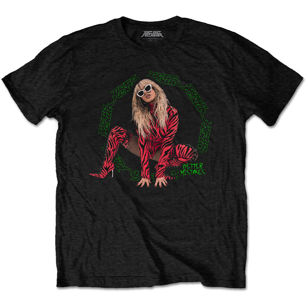 Bebe Rexha Unisex T-Shirt Better Mistakes Black (XXL)