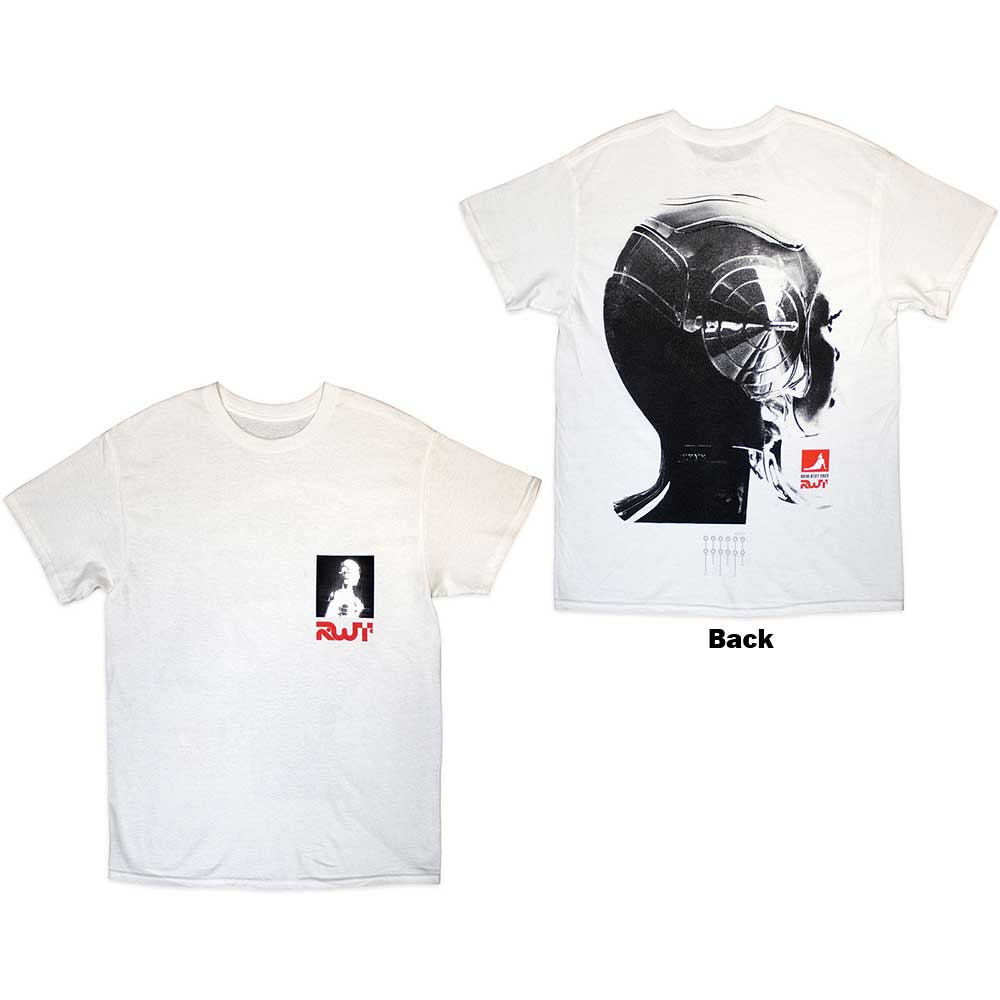 Beyonce Unisex T-Shirt: Moonlanding Renaissance Tour 2023 (Back Print) White (S)