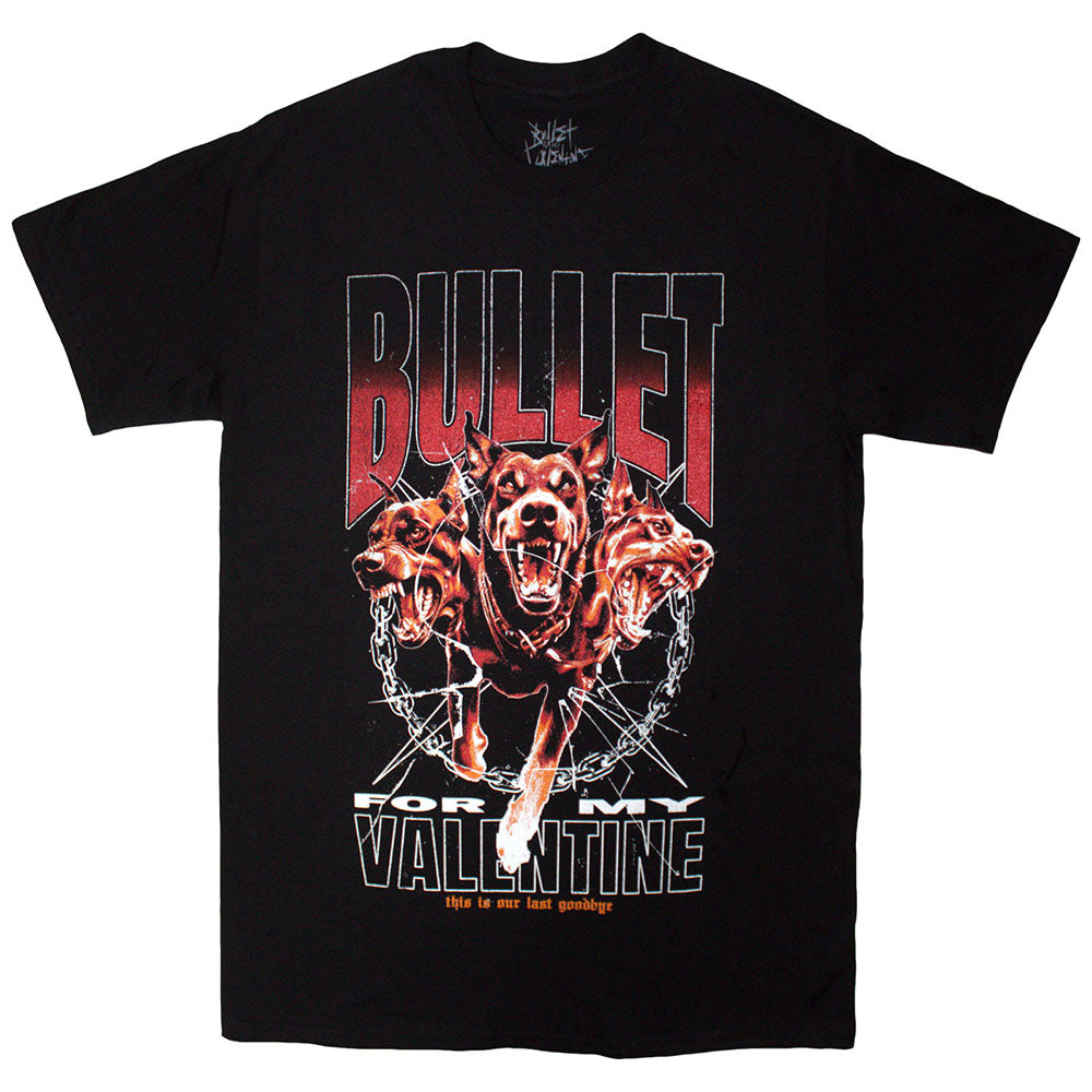 Bullet For My Valentine Unisex T-Shirt Last Goodbye Dogs Black (M)