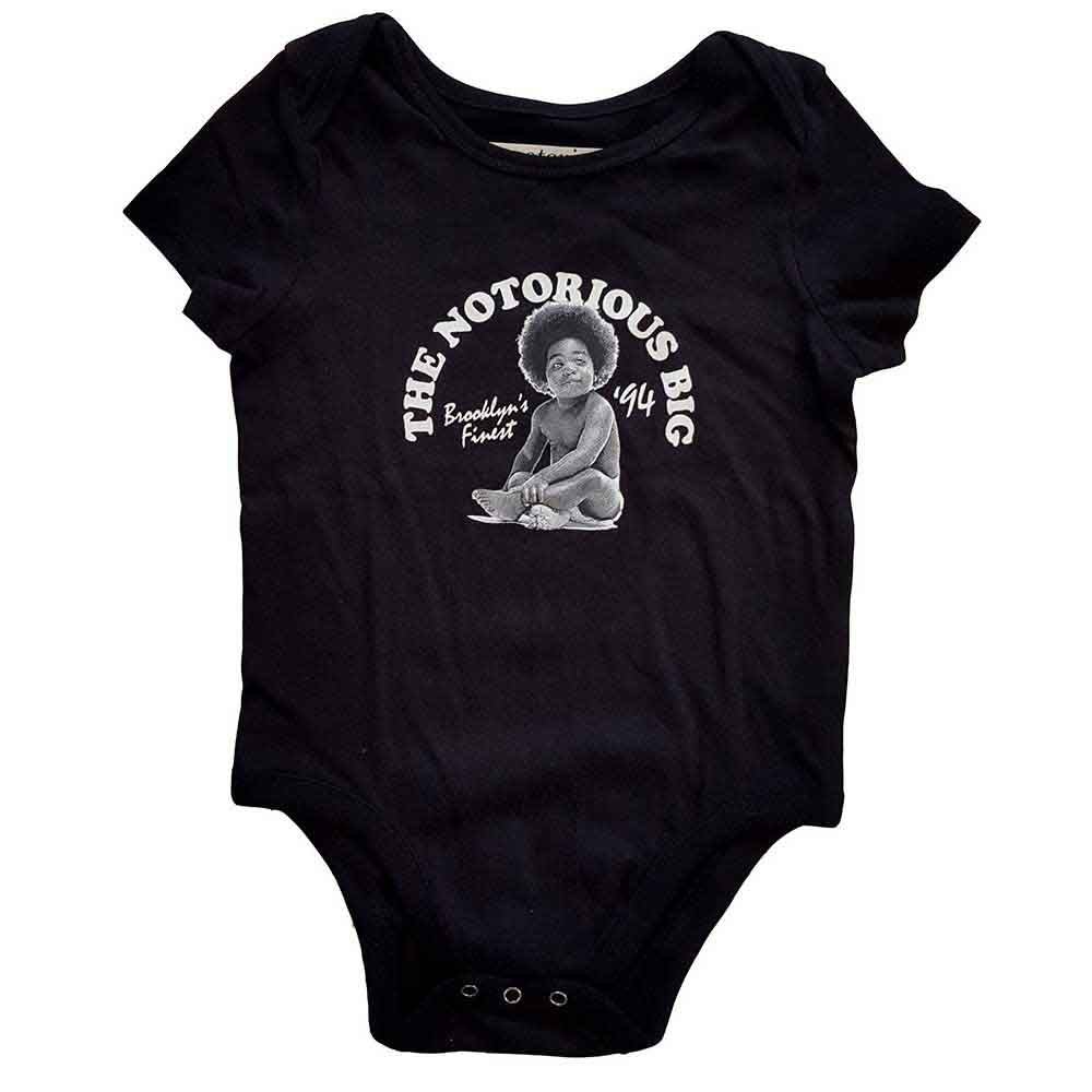 Biggie Smalls Kids Baby Grow Black (12mths)